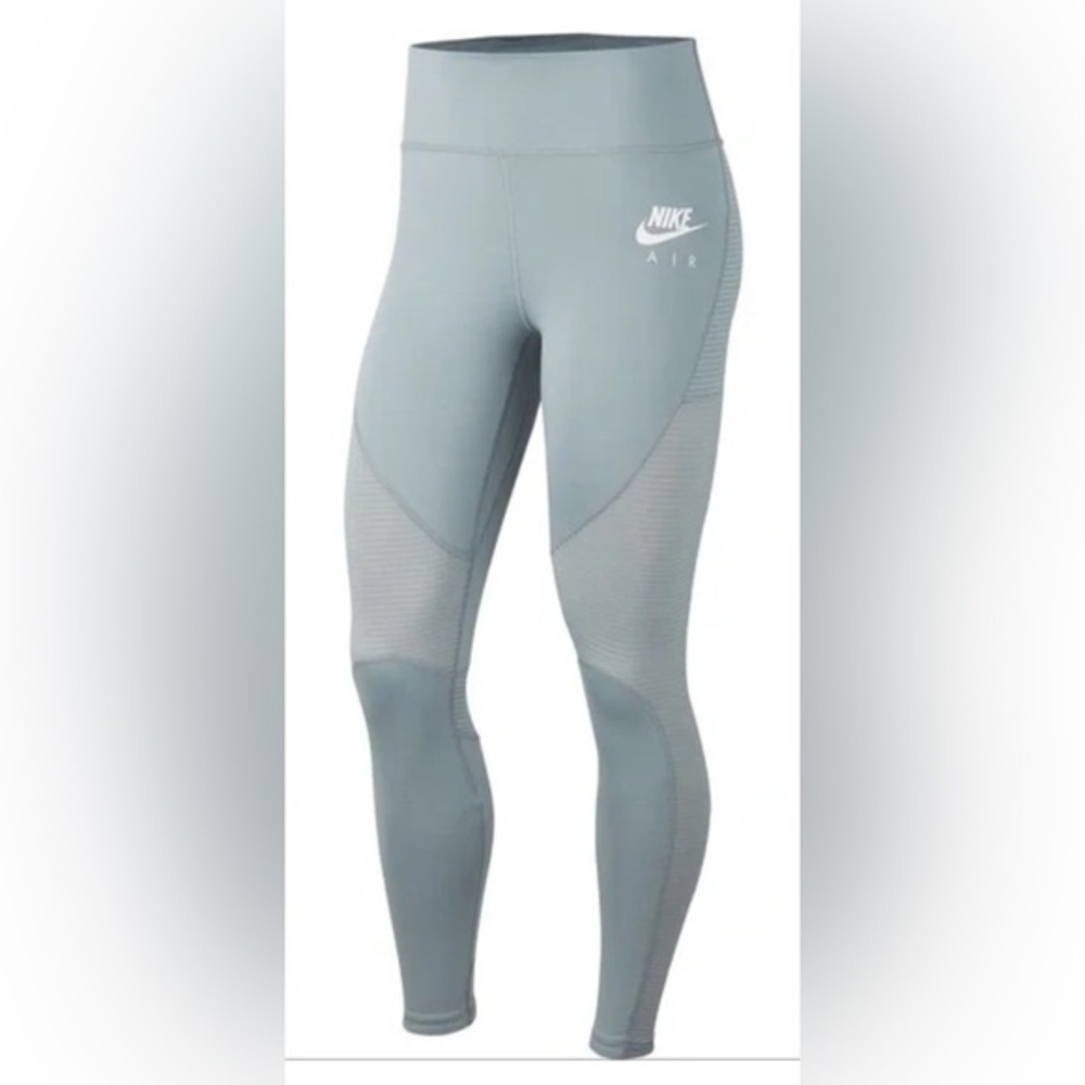 UEC WOMENS NIKE AIR 7/8 RUNNING ALL IN TIGHTS/LEGGING AVIATOR GREY Sz Small